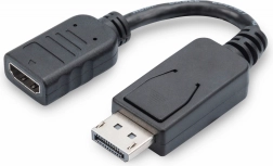 Adaptor DisplayPort la HDMI, 1080p 60 Hz, negru, 0,15 m