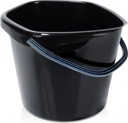 Găleată din plastic neagră 10 l