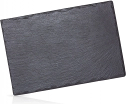 Placă de servire din ardezie 30 × 20 cm