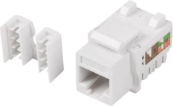 Modular Keystone Priză RJ45 UTP Cat 5E 90° pentru cutie de montaj