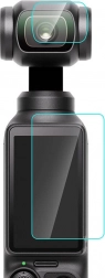 Sticlă călită pentru obiectiv și protecție de ecran pentru DJI Osmo Pocket 3