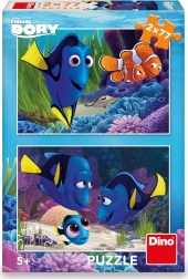 Puzzle Dino Finding Dory 2×77 piese