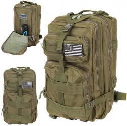 Rucsac militar verde 38l