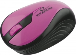 Mouse optic wireless Titanum roz