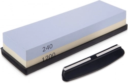 Piatra de ascuțit cu apă din corindon pentru cuțite 18,5 × 6 × 3 cm