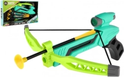 Arbaletă pentru copii cu vizor și săgeți cu ventuză