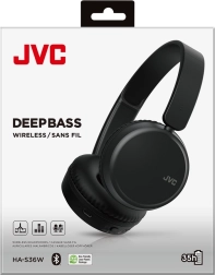 Căști on-ear wireless JVC HA-S36W, negru