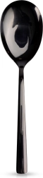 Lingură de salată neagră din inox BLACK 25 cm Orion