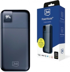 Baterie externă 3mk PowerHouse 20000 mAh cu încărcare rapidă QC 3.0 și PD
