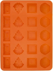 Formă din silicon pentru biscuiți SILLINIE, maro