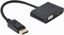 Adaptor DisplayPort la HDMI și VGA