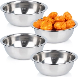 Set de boluri din inox 250 ml, 4 buc