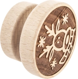 Ștampilă din lemn pentru biscuiți 5,5 cm – motiv ren