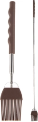 Pensulă de bucătărie telescopică din silicon 21–67 cm