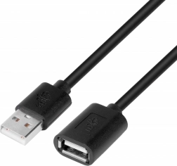 Cablu prelungitor USB 1,8 m negru