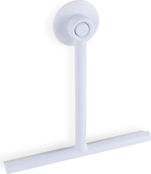 Racletă albă pentru geamuri cu ventuză Bathroom Solutions