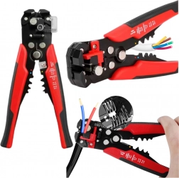 Clește automat pentru dezizolat și sertizat capete de cablu 3‑în‑1