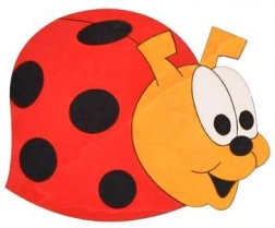 Decorațiune medie din lemn Buburuză