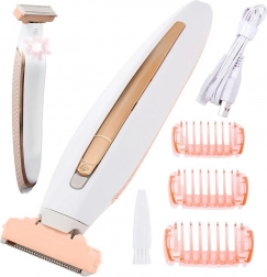 Epilator corporal și aparat de ras pentru bikini cu încărcare USB