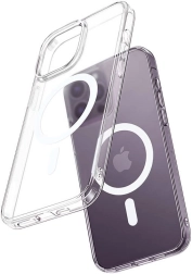 carcasă magnetică Mcdodo pentru iPhone 15 Pro transparentă