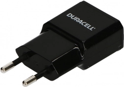 Încărcător de rețea Duracell USB 2,4 A negru