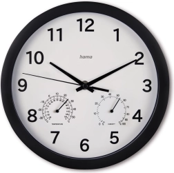 Ceas de perete Malta 25 cm negru