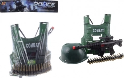 Set militar cu vestă pentru copii