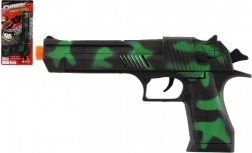 Pistol din plastic cu volantă 23 cm