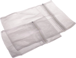 Săculeți pentru spălat cu fermoar BRILANZ – set 2 buc (20 × 30 cm și 30 × 40 cm)