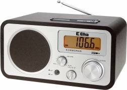 radio kormoran fm/lw cu usb, lemn maro