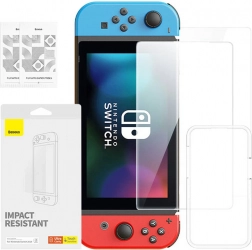 Protecție de ecran din sticlă călită Baseus pentru Nintendo Switch (2019)