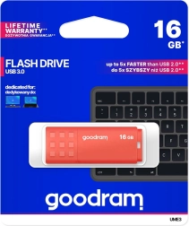 USB flash drive GOODRAM UME3 16 GB USB 3.0 portocaliu