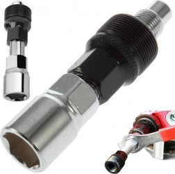 Extractor pentru brațe de pedalier pentru pătrat (square taper), cheie 15 mm, oțel