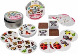 Joaca lui Kubík cu animăluțe – joc de cărți 3 în 1