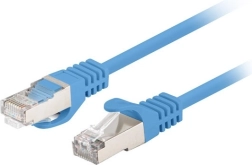 Patchcord Cat.6 FTP 1 m – set 10 buc, albastru