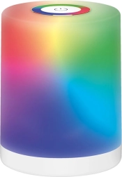 Lampă LED RGB reîncărcabilă Solight cu control tactil
