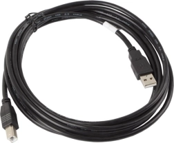 Cablu USB 2.0 AM–BM 3 m negru