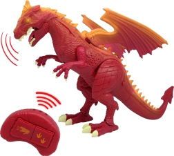 Dragon puternic care merge cu efecte luminoase și sonore Dragon-i Toys