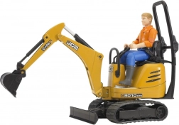 Bruder miniexcavator JCB 8010 CTS cu figurină
