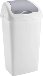 Coș de gunoi din plastic HEIDRUN 60 l cu capac autoînchidere