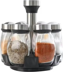 Da304 set de 6 recipiente rotative pentru condimente