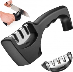 Ascuțitor tri-fațetă pentru cuțite de bucătărie