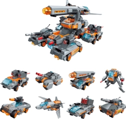 Qman Thunderbolt Chariot set de construcție 8în1