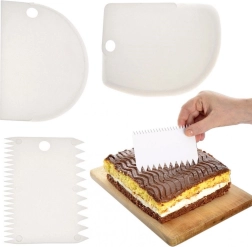 Spatule pentru cofetărie 12 cm, set 3 buc