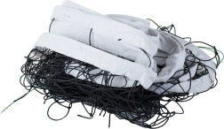 Plasă de volei 9,5 × 1 m cu cablu de tensionare și geantă de transport