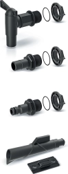 Set de accesorii pentru butoaie de apă de ploaie Waterform IcanSet 4 - 5 buc.