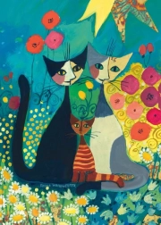 Heye puzzle metalice Stratul de flori 1000 piese