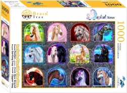 Puzzle Cai Magici 1000 de piese