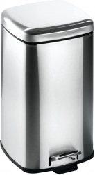 Coș de gunoi din oțel cu pedală 12 l