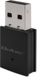 Adaptor Wi‑Fi ac mini cu Bluetooth 4.0 QOLTEC, USB, până la 600 Mb/s